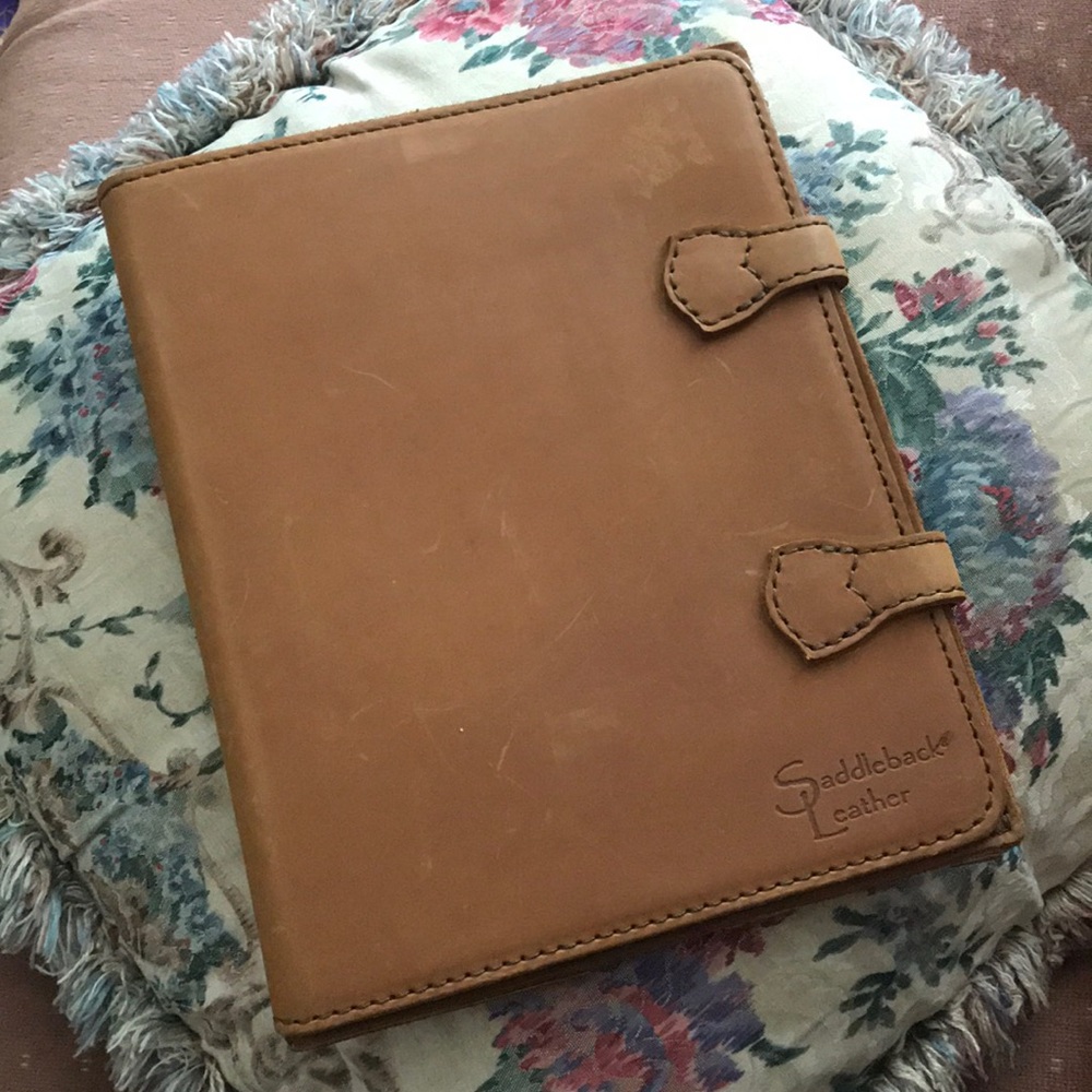 Saddleback Leather 9.7” iPad case